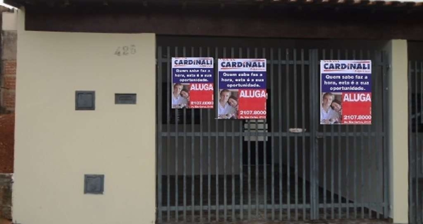 Casa com 2 quartos para alugar na Avenida José Fortuna, 425, Portal do Sol, São Carlos