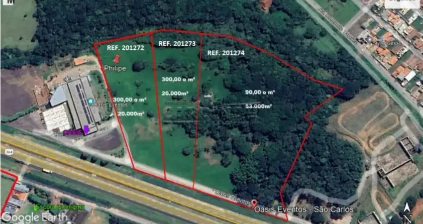 Terreno à venda na Rodovia Washington Luiz, KM 241, Sítio Atiaia - Gleba B.., S/N, Jardim Embaré, São Carlos