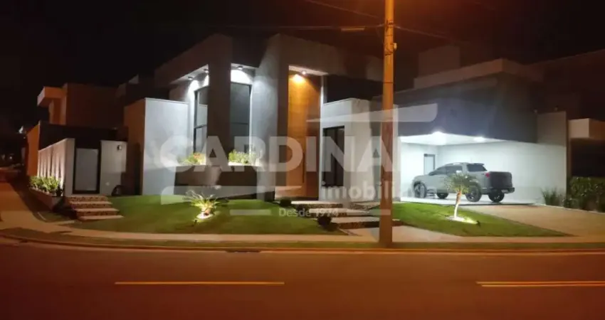 Casa em condomínio fechado com 3 quartos à venda na Avenida Miguel Damha, 800, Condomínio Parque Residencial Damha lll, São Carlos
