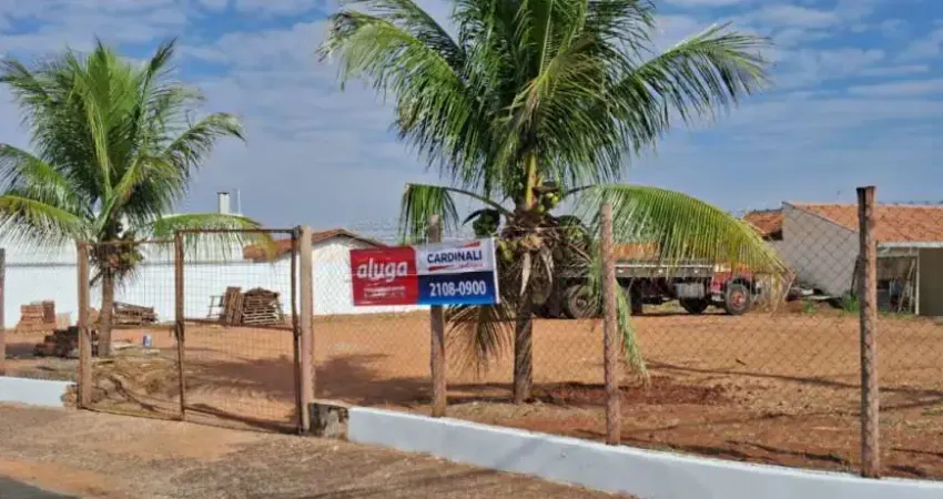 Terreno comercial para alugar na Rua João Baptista Marchesi, Terreno de esquina, Parque Residencial Vale do Sol, Araraquara