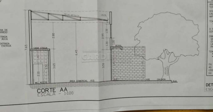 Ponto comercial para alugar na Rua Henrique Gregori, A, 146, Vila Boa Vista 1, São Carlos