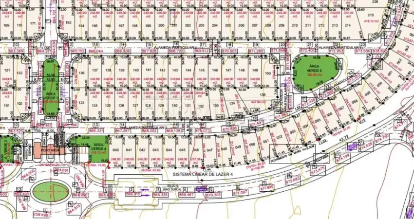 Terreno em condomínio fechado à venda na Avenida Agenor Galdino do Prado, 300, Jardim Jóckei Club A, São Carlos