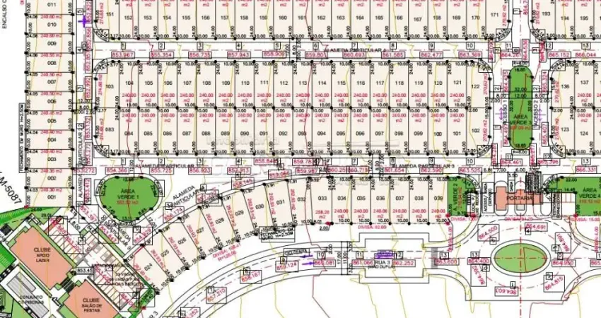 Terreno em condomínio fechado à venda na Avenida Agenor Galdino do Prado, 300, Jardim Jóckei Club A, São Carlos