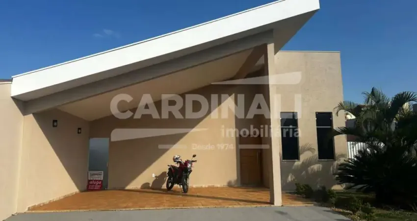 casa de três dormitórios sendo um suíte no Condomínio Eldorado.