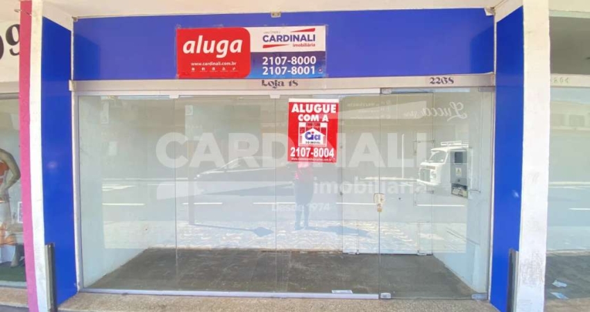 Ponto comercial para alugar na Avenida Comendador Alfredo Maffei, loja 18, 2268, Jardim São Carlos, São Carlos
