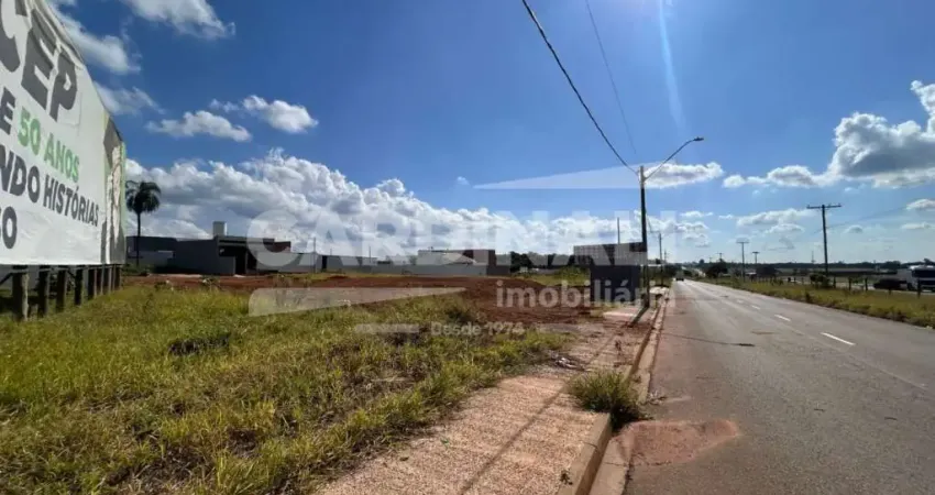Terreno comercial para alugar na Av. Humberto Carlos Morasco  esquina com Antônio Novais, s/n 1, Parque Santa Felícia Jardim, São Carlos