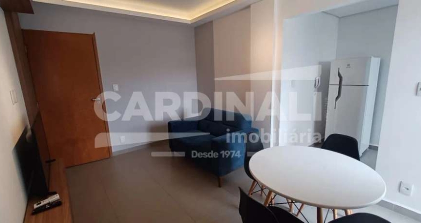 Apartamento mobiliado para locação com 1 dormitório no Edifício Izzy, Campinas.