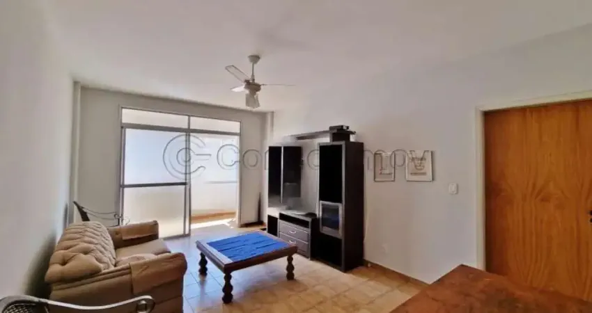 Apartamento mobiliado de 100m² com 03 quartos sendo 01 suíte para locação - Centro