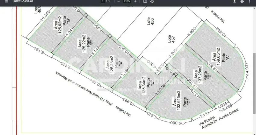 Terreno à venda na Rua João Zopelari, LOTE PARTE B, S/N, Residencial Astolpho Luiz do Prado, São Carlos