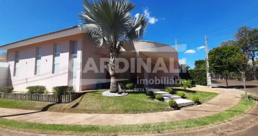 Casa em condomínio fechado com 3 quartos à venda na Avenida Professora Maria de Cresci Leopoldino, 755, Condomínio Residencial Quebec, São Carlos