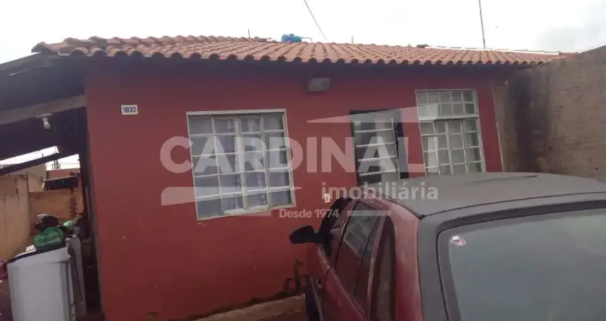 Casa com 2 quartos à venda na Avenida Said Azzem, Casa, 1032, Parque Residencial Valle Verde, Araraquara