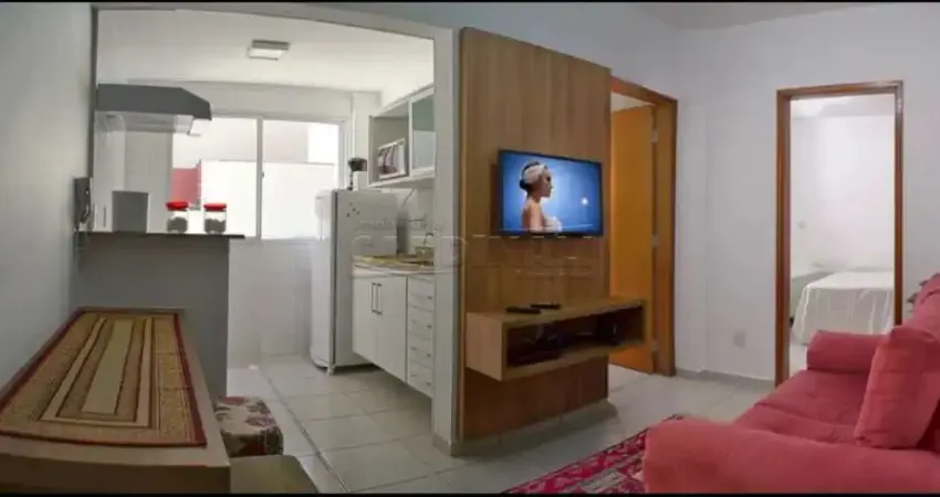 Apartamento com 1 quarto para alugar na Rua Nove de Julho, 2661, Jardim Lutfalla, São Carlos