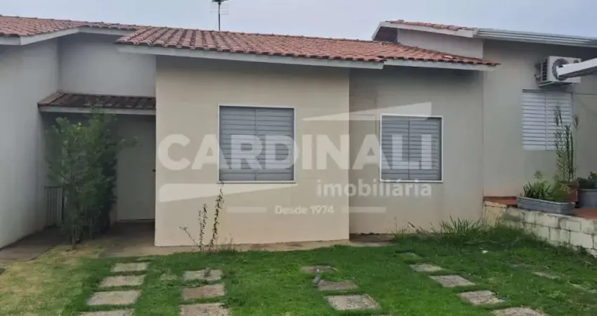 Casa em condomínio fechado com 2 quartos para alugar na Avenida Alberto Santos dumont, Villaggio do Sol, 1121, Jardim Residencial Água Branca, Araraquara