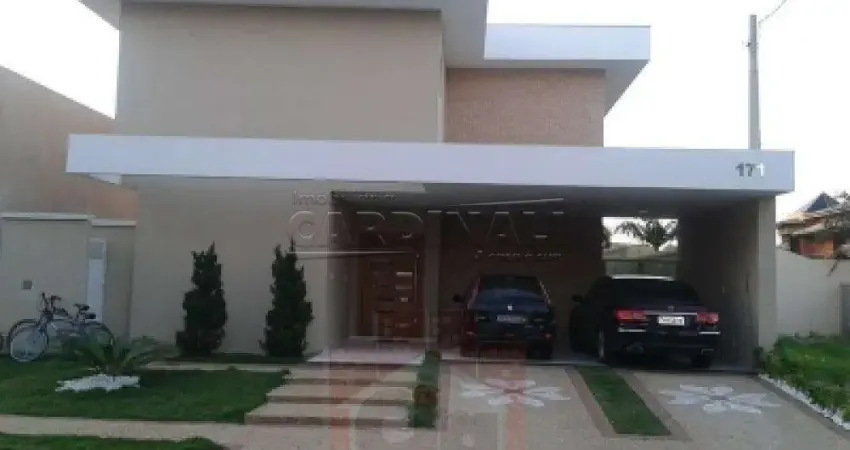 Casa em condomínio fechado com 4 quartos à venda na Avenida Professora Maria de Cresci Leopoldino, 555, Condomínio Residencial Montreal, São Carlos