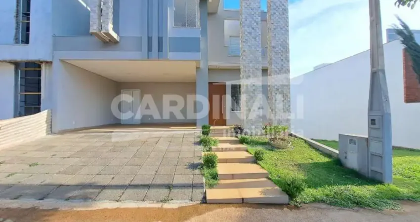 Casa em condomínio fechado com 3 quartos para alugar na Rua Jean Piaget, 333, Condomínio Aquarela, São Carlos