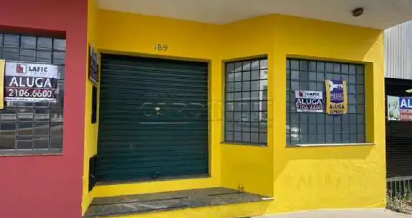 salão comercial no centro de São Carlos na frente da Descasa