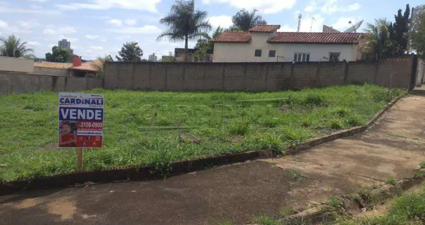 Terreno à venda na Rua Dulcindo Zambelo Brendolan, esquina com a av: Altino Correia de Almeida Moraes, Jardim Residencial Santa Mônica, Araraquara