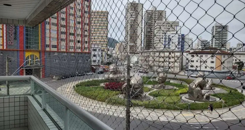 Apartamento no centro do boqueirão, 2 dormitórios, sacada, confira na imobiliária em praia grande.