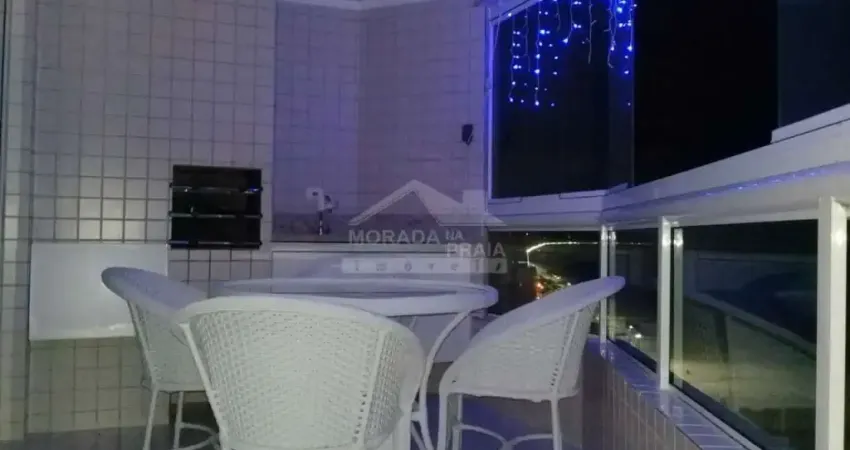 Apartamento Mirim de 2 dormitórios, sacada, lazer, confira em Praia Grande.
