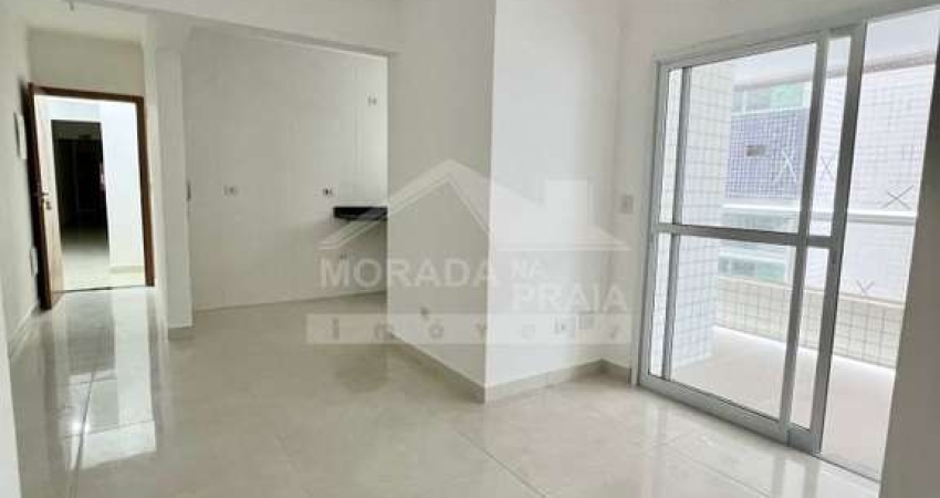 Apartamento no Caiçara, 1 dormitório, terraço gourmet, confira em Praia Grande.