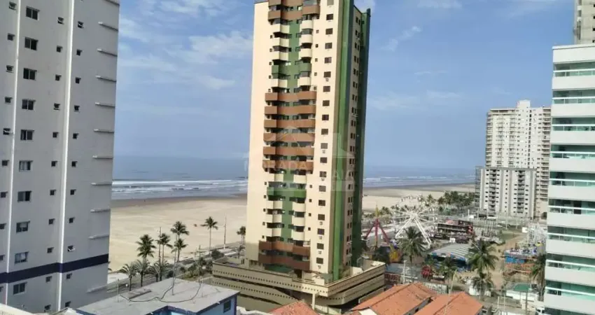 Apartamento, 2 dormitórios, sendo 1 suíte, Sala 2 ambientes com sacada Vista Mar.