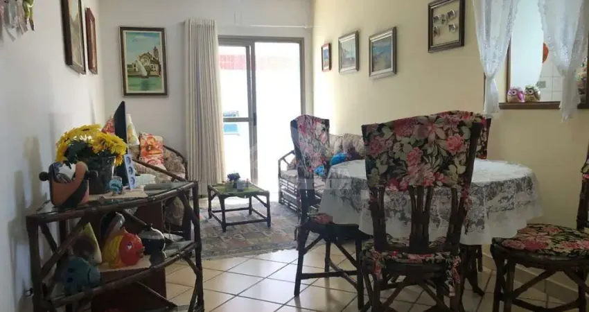 Apartamento MOBILIADO no Canto do Forte, 2 dormitórios, sacada, 100 metros praia, confira em PG.