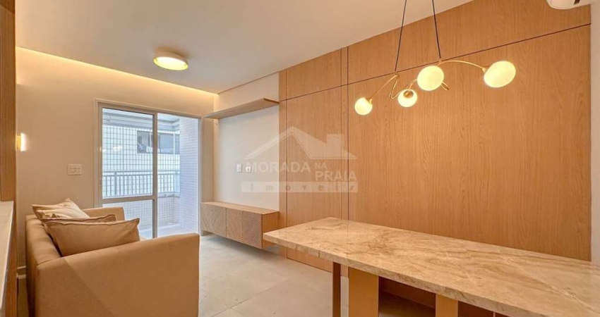 Apartamento DECORADO e VISTA MAR na VILA GUILHERMINA