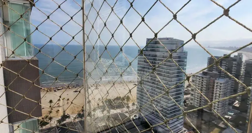Apartamento MOBILIADO e DECORADO no Canto do Forte, 2 suítes, 2 vagas, confira em Praia Grande.