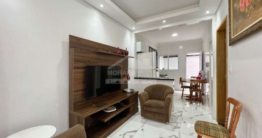 Casa em Condomínio Fechado na Ocian, 2 dormitórios, 1 vaga, confira em Praia Grande.
