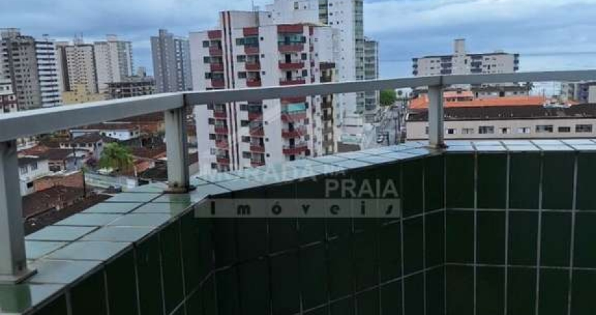 Apartamento no Caiçara, 1 dormitório, sacada, confira na imobiliária em Praia Grande.