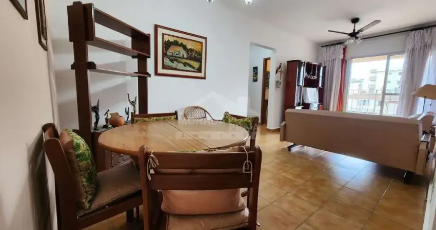 Apartamento grande na guilhermina, 1 dormitório, sacada, vaga, só na imobiliária em praia grande.
