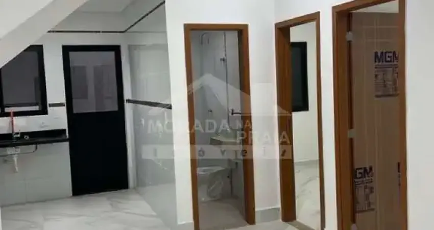 Casa em condomínio fechado com 2 quartos à venda no Balneário Maracanã, Praia Grande 