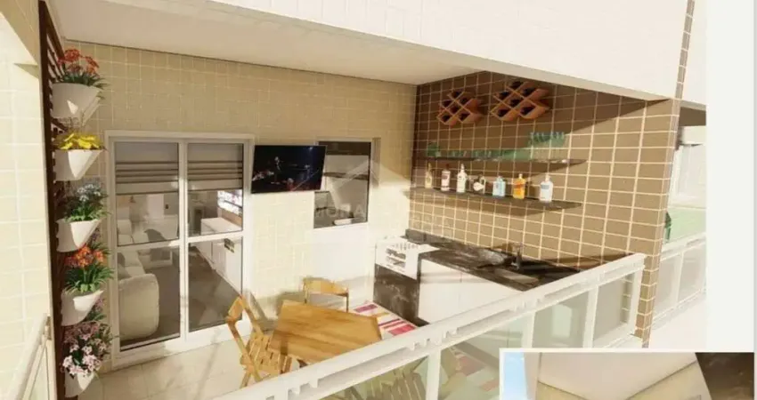 Imperdível 1 dormitório no Caiçara lazer completo,  confira na imobiliária em Praia Grande