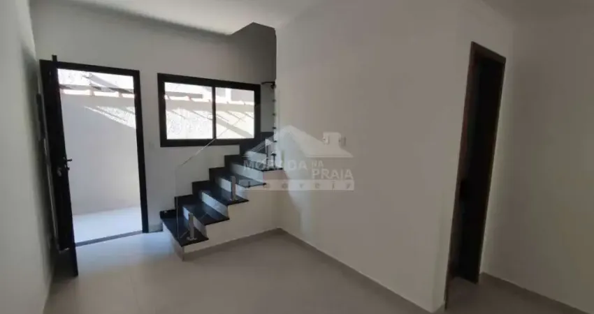 Sobrado em condomínio fechado na Vila Sônia, 2 dormitórios, confira em Praia Grande.