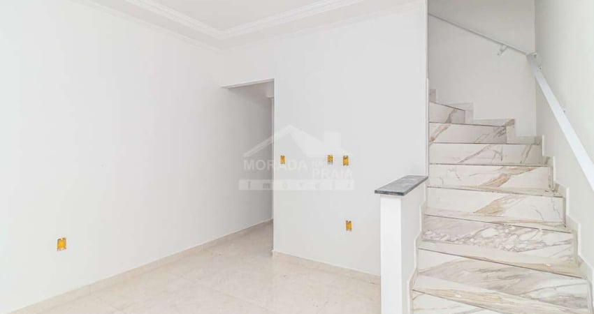Casa em condomínio fechado com 2 quartos à venda no Solemar, Praia Grande 