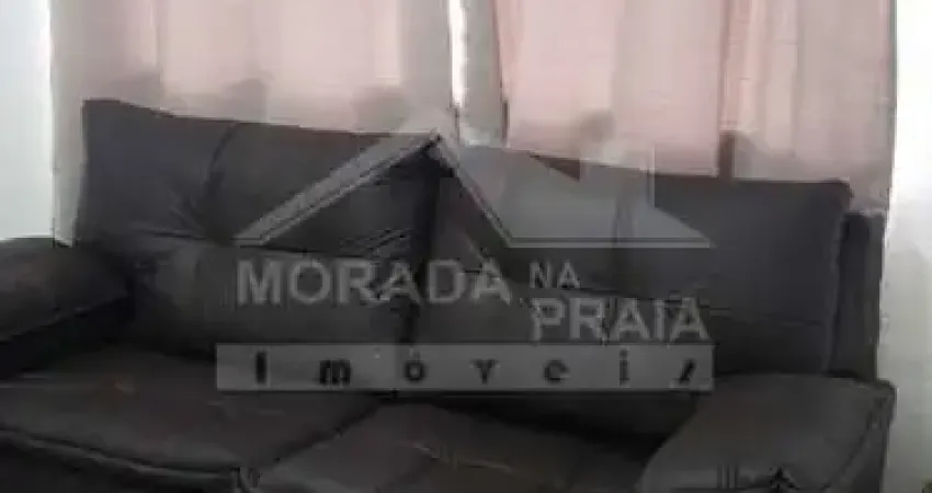 Apartamento de 01 dormitório na Aviação, semi mobiliado. Confira na imobiliária em Praia Grande.