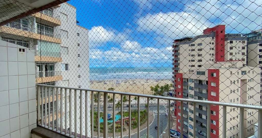 Apartamento VISTA MAR com 2 dormitório MOBILIADO na VILA GUILHERMINA - PRAIA GRANDE/SP