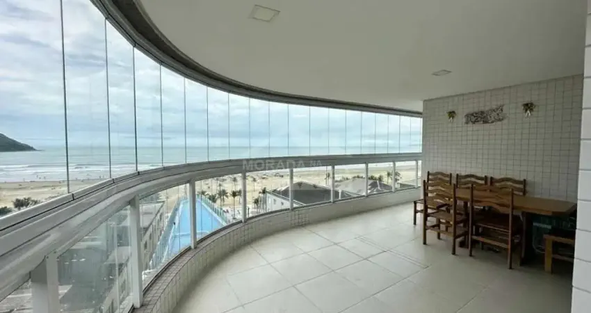Apartamento Mobiliado Alto Padrão 4 Dormitórios, 2 Suítes, 2 vagas, Vista do Mar, Canto Forte/ SP