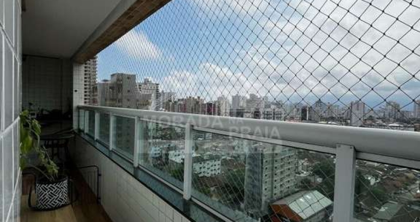 Apartamento  no Canto do Forte, 2 Dormitórios, 2 Vagas, Lazer, MOBILIADO.