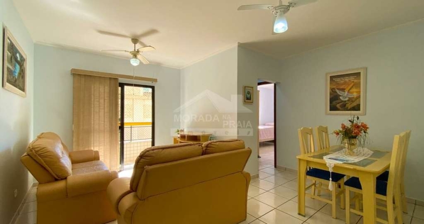Apartamento de 1 dormitórios na Guilhermina, Praia Grande, Sp.