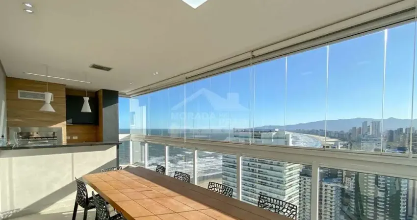 Mega Cobertura no Forte, 4 Dormitórios, 4 Vagas, Lazer,  Só na Imobiliária em Praia Grande.