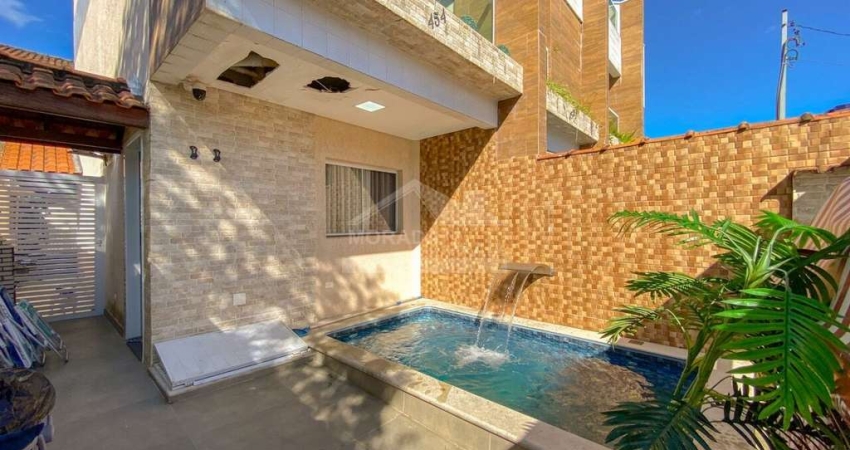 Sobrado TRIPLEX, 3 Dormitórios, 2 Suítes, PISCINA, SEMI MOBILIADO CANTO DO FORTE.
