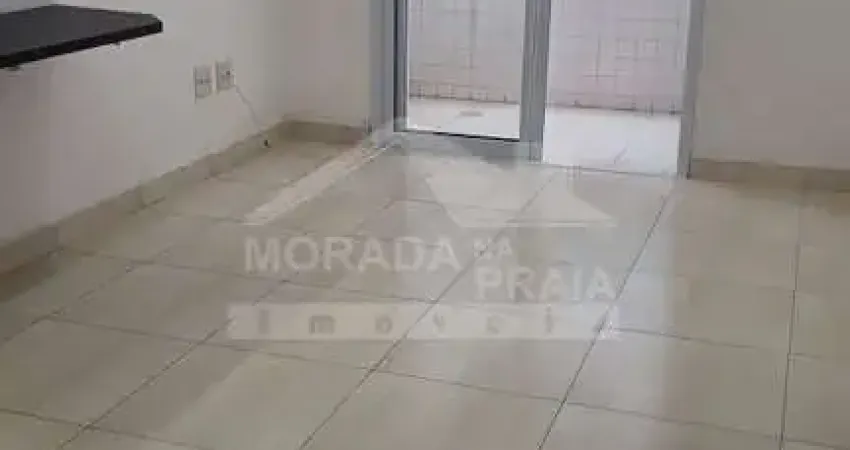 Apartamento no FORTE, 1 dormitório, terraço gourmet, lazer, só na imobiliária em Praia Grande.