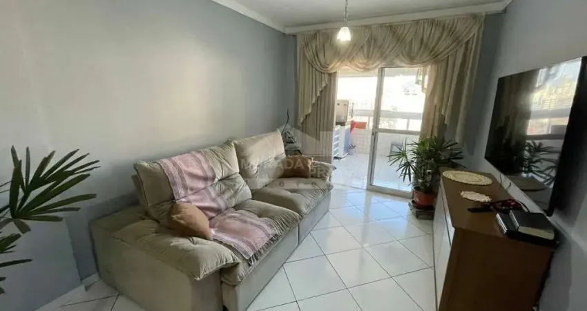 Apartamento SEMI MOBILIADO e VISTA MAR, 2 Dormitórios, Sacada, Só na Imobiliária em Praia Grande.