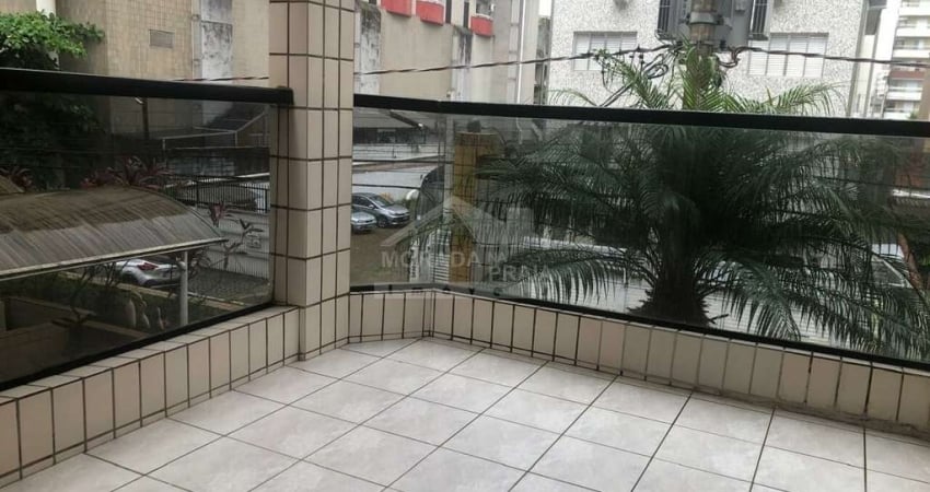 Apartamento MOBILIADO, frente rua na Guilhermina, 2 dormitórios, sacada, confira em Praia Grande.