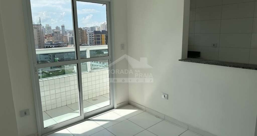 Apartamento no Centro do Boqueirão, 2 Dormitórios, Sacada, Só na Imobiliária em Praia Grande.