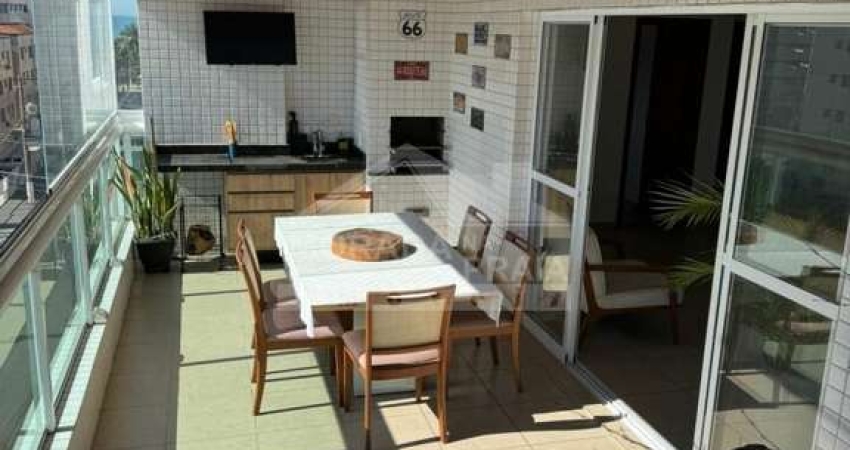 Apartamento de 3 Dormitórios, 3 Suítes, 2 VAGAS,  CHURRASQUEIRA A CARVÃO, MOBILIADO, na TUPI.