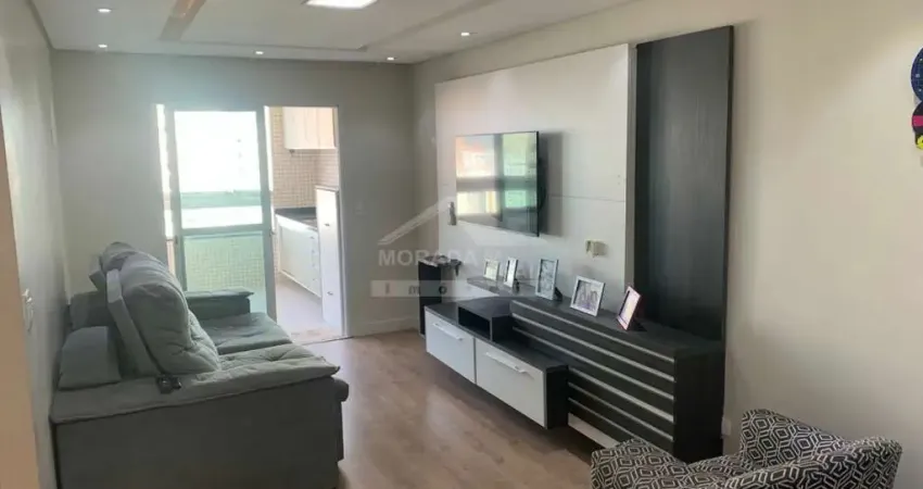 Apartamento de 3 dormitório, lazer, confira na imobiliária em Praia Grande.