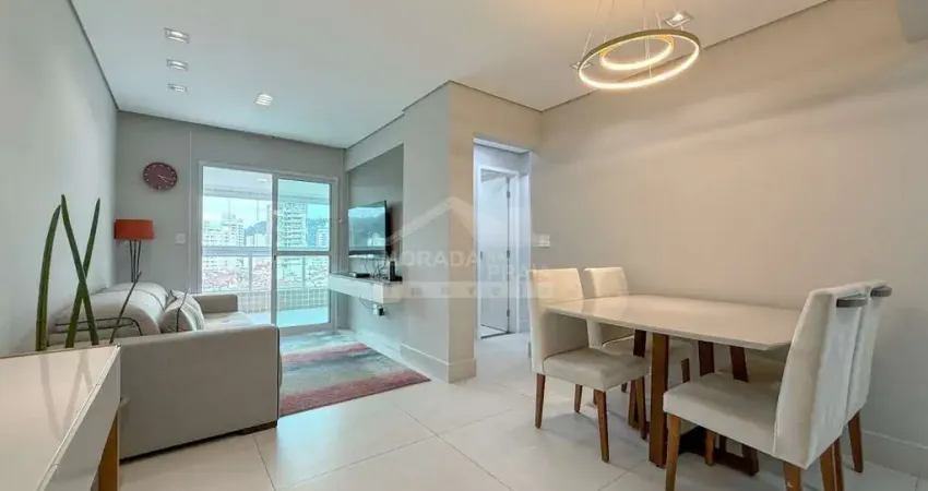 Apartamento mobiliado no canto do forte, 2 dormitórios, lazer, confira em praia grande.