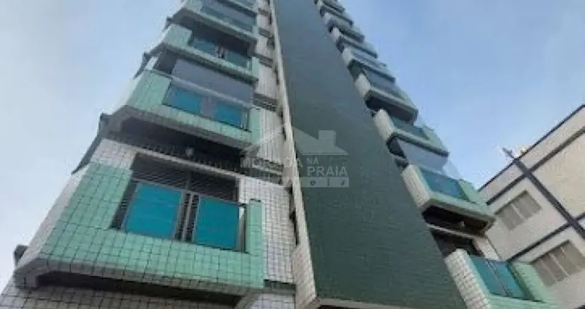 Apartamento mobiliado e em prédio frente mar, 2 dormitórios, só na imobiliária em praia grande.